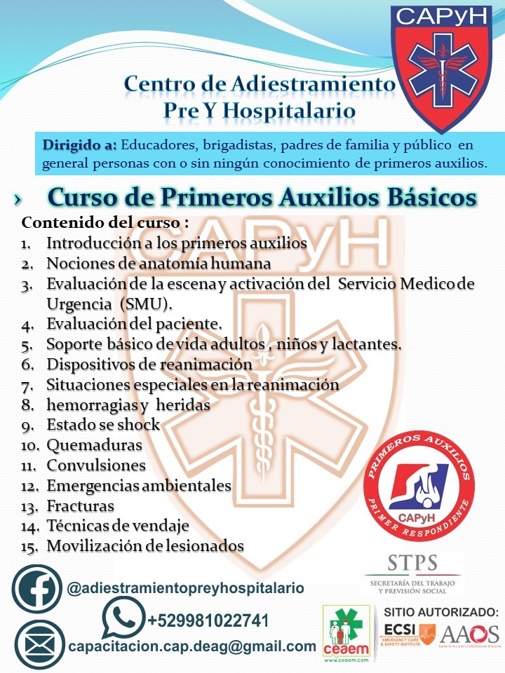 Primeros Auxilios Basicos&nbsp;